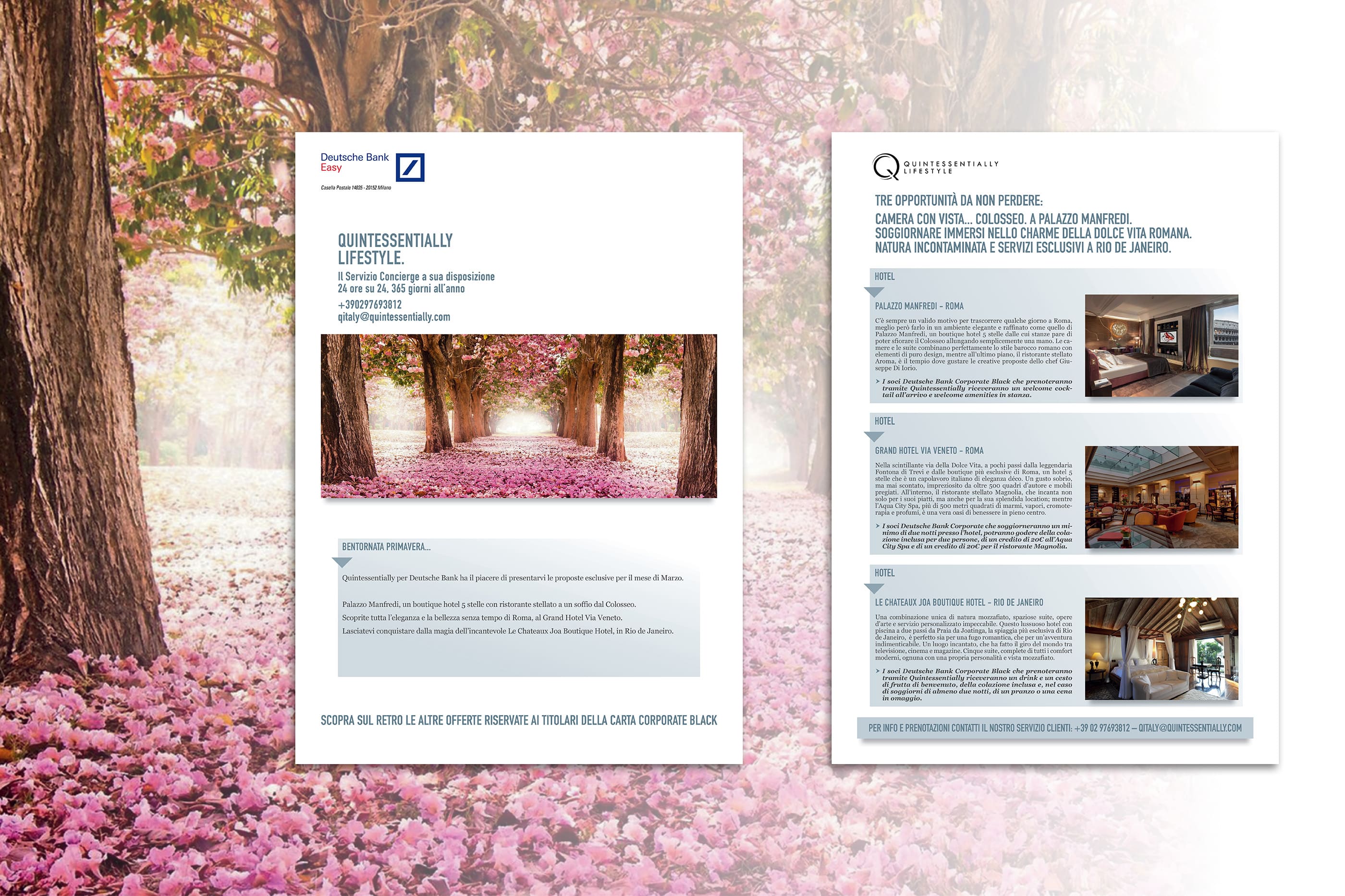 flyer deutsche bank e quintessentially