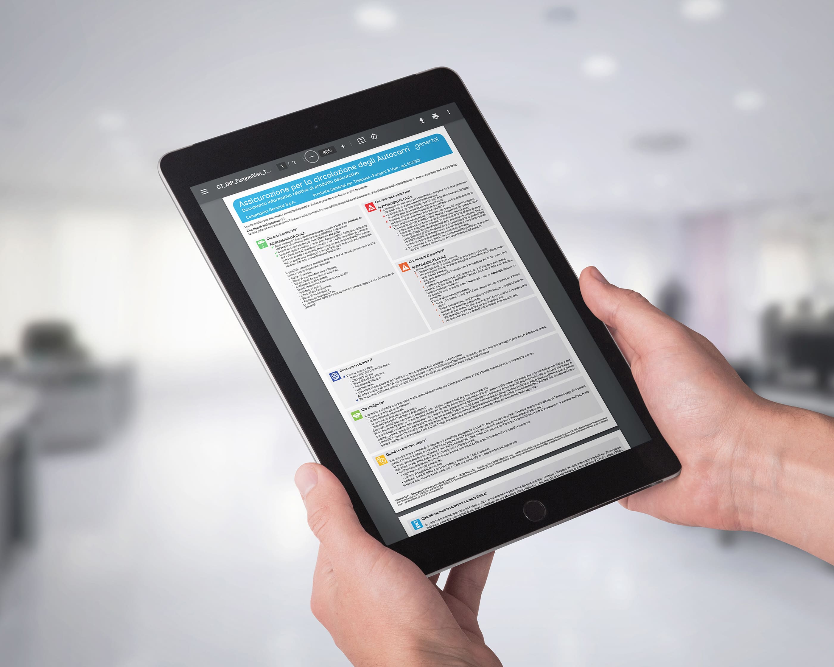 dip genertel online