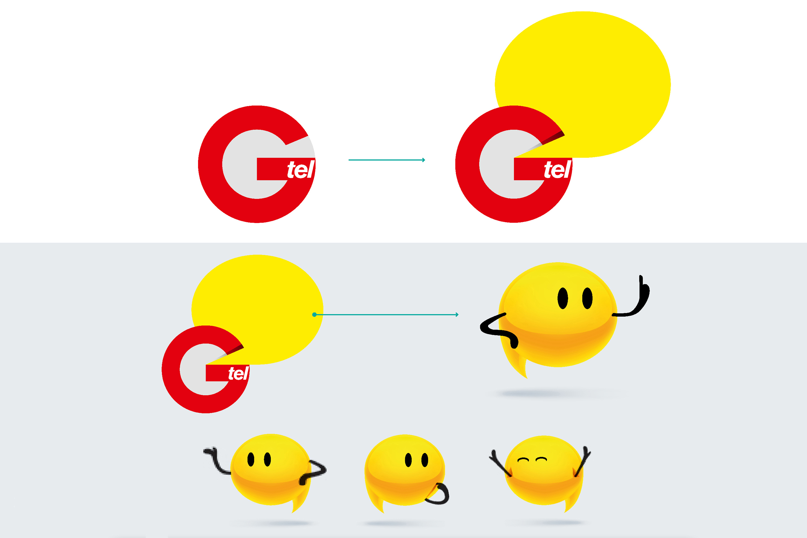 passaggi ideazione logo e mascotte