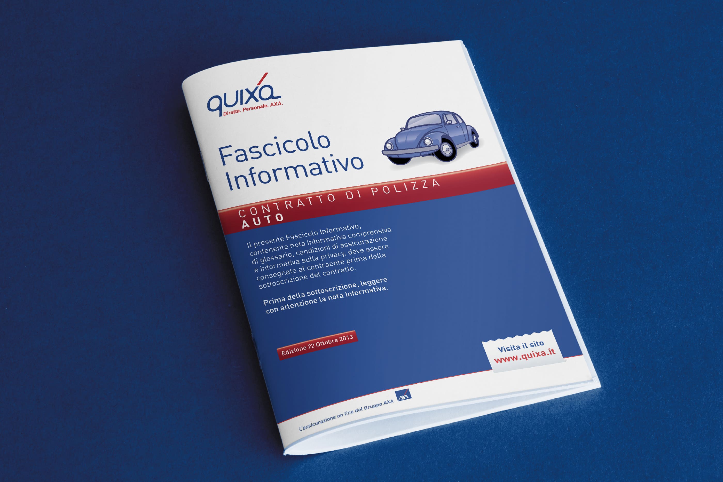 fascicolo informativo quixa